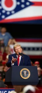 Trump stumps for Ramaswamy, Husted in Youngstown